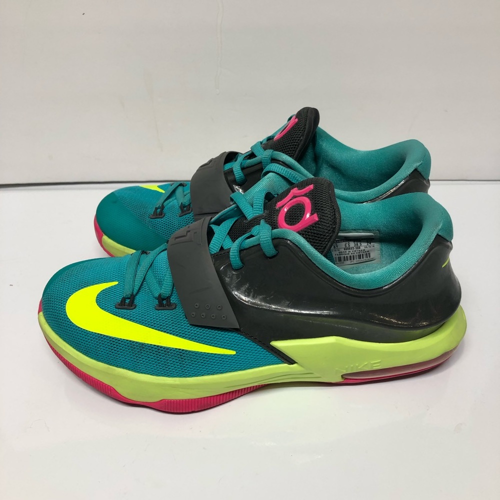 Nike KD 7 “carnival jade”. 6y